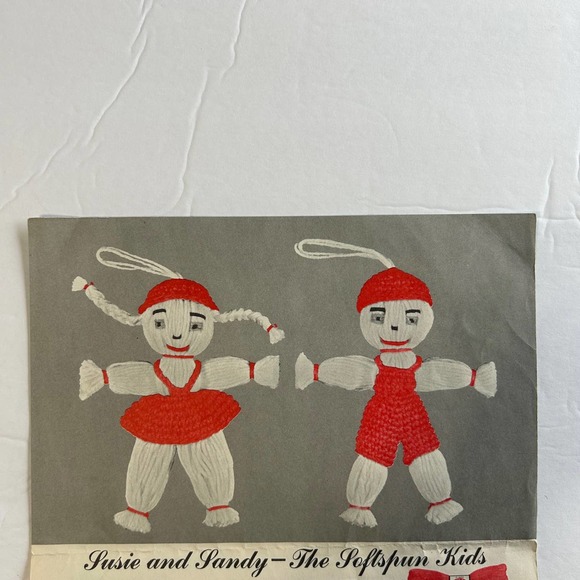 Vintage Knit/Crochet Plush and Doll Patterns Lot of 4 HTF RARE - Picture 5 of 10